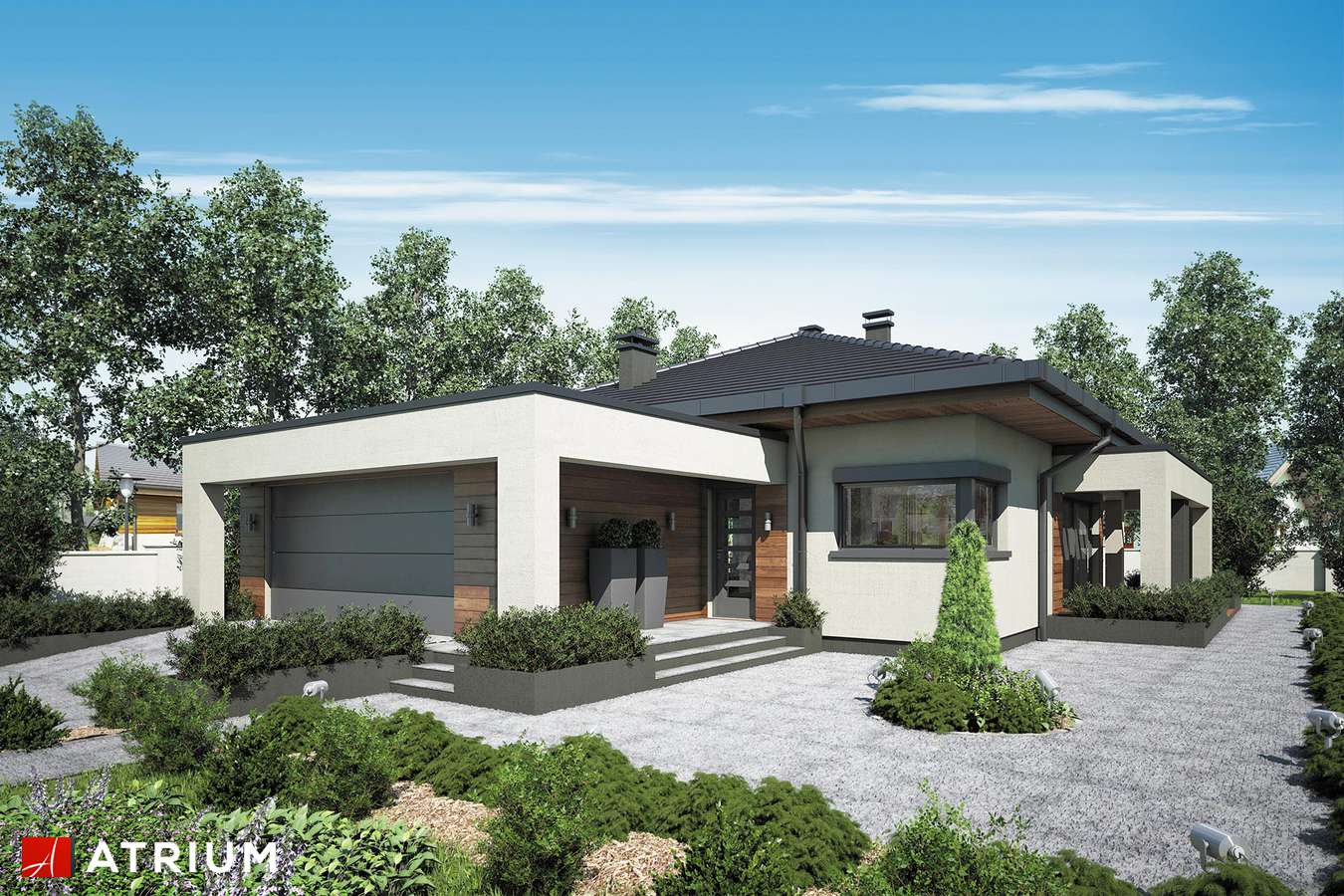 budowa domu Sardynia Plus (odbicie lustrzane)- New-House