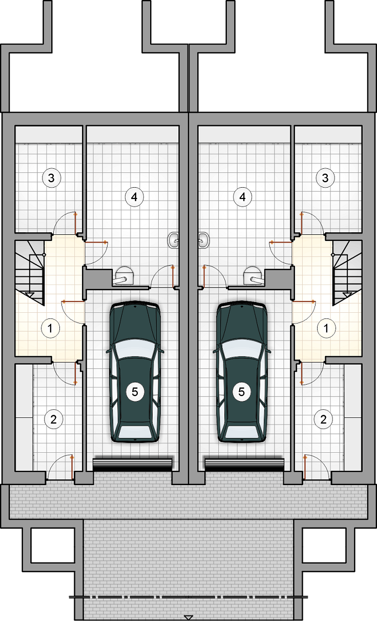 Tandem II (odbicie lustrzane) - miniatura 4