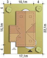 Kowalik z garażem 1-st. [A] - miniatura 10