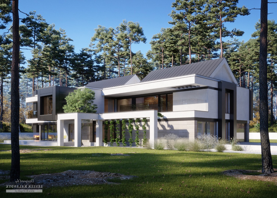 Budowa domu LK&1510 (odbicie lustrzane) z New-House