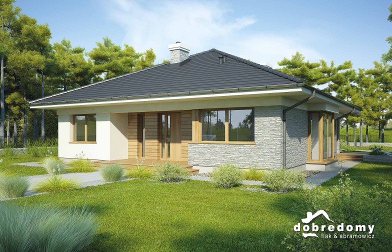 budowa domu Fabia odbicie lustrzane- New-House