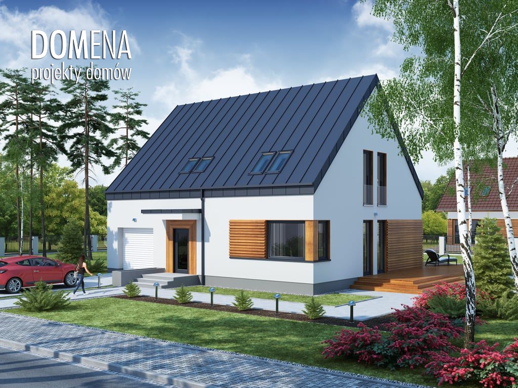 budowa domu Morfeusz PS (Odbicie lustrzane) - New-House