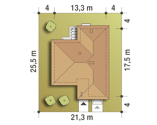 Gracjan z garażem 1-st. [A] (odbicie lustrzane) - miniatura 9