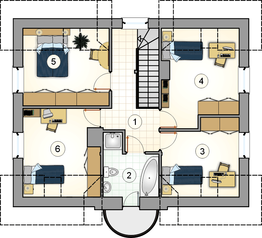 Compact House (odbicie lustrzane) - miniatura 6