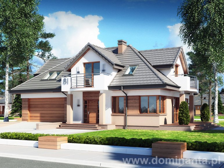 budowa domu GOBLIN II N 2G (Odbicie lustrzane) - New-House