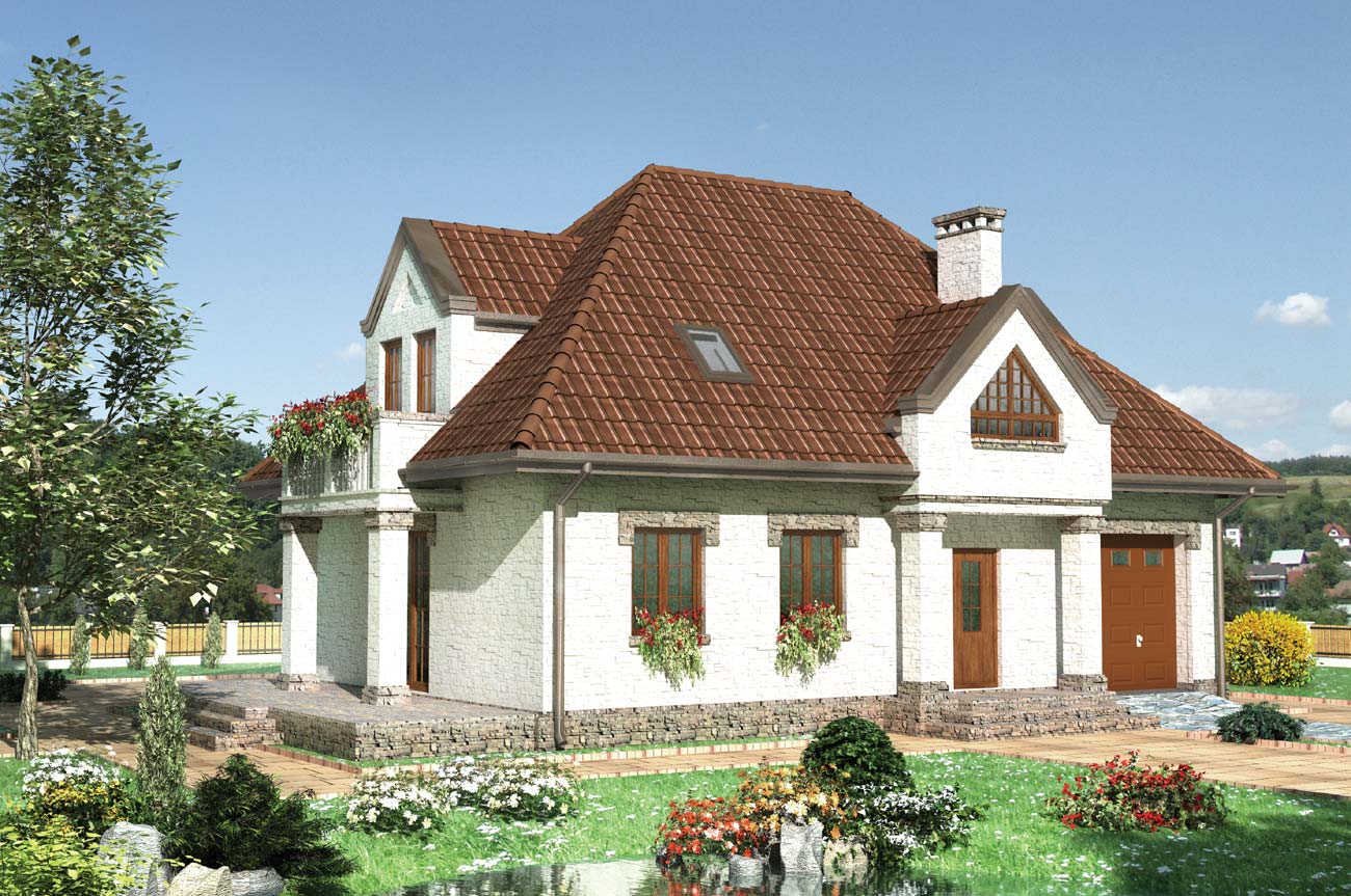 budowa domu Pankracy-2 (odbicie lustrzane) - New-House