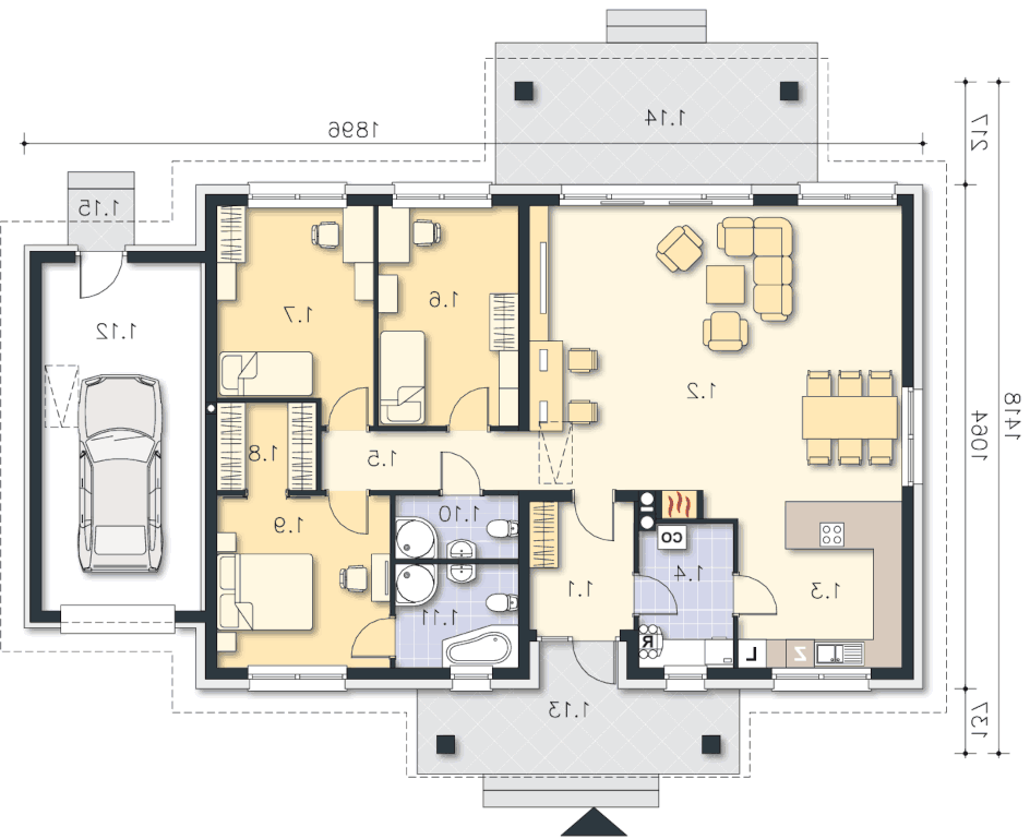 ROCKVILLE III DCB121b (odbicie lustrzane) - miniatura 4
