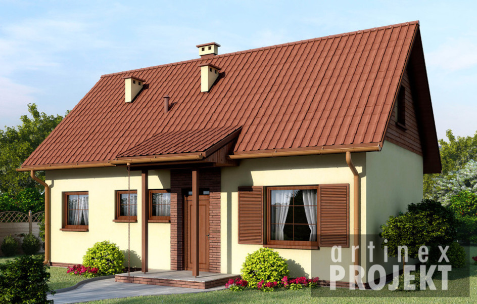 Budowa domu D86 - WT2021 (odbicie lustrzane) z New-House