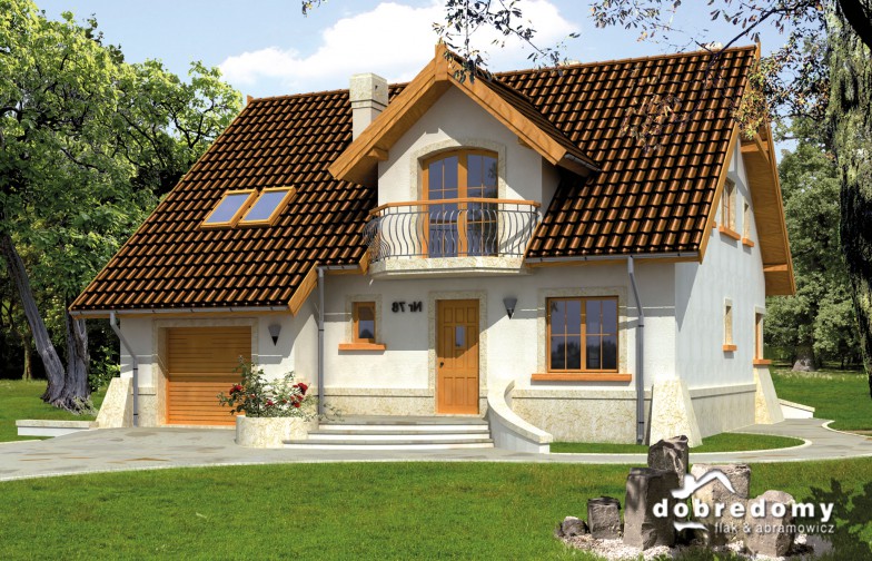 budowa domu Proton I odbicie lustrzane - New-House