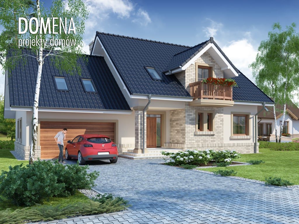 budowa domu Hektor G2 (Odbicie lustrzane) - New-House