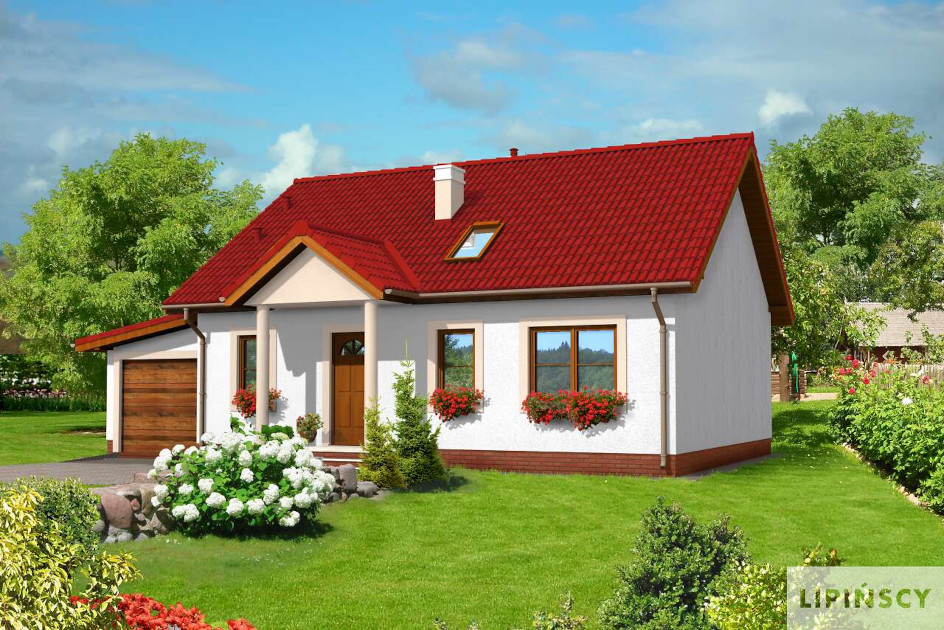 Budowa domu Tuluza V LMB31d (odbicie lustrzane) z New-House