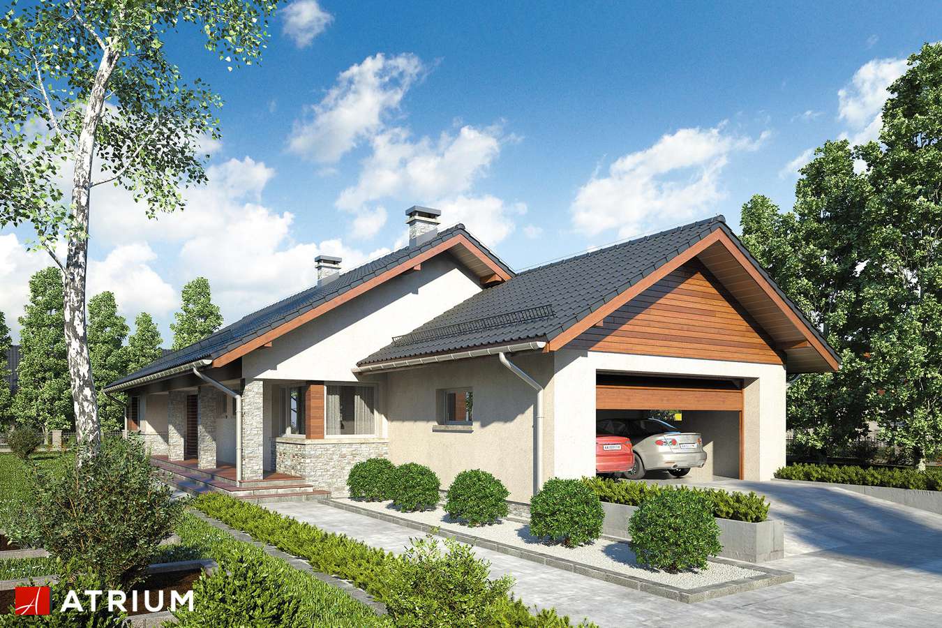 budowa domu Nevada III (odbicie lustrzane) - New-House