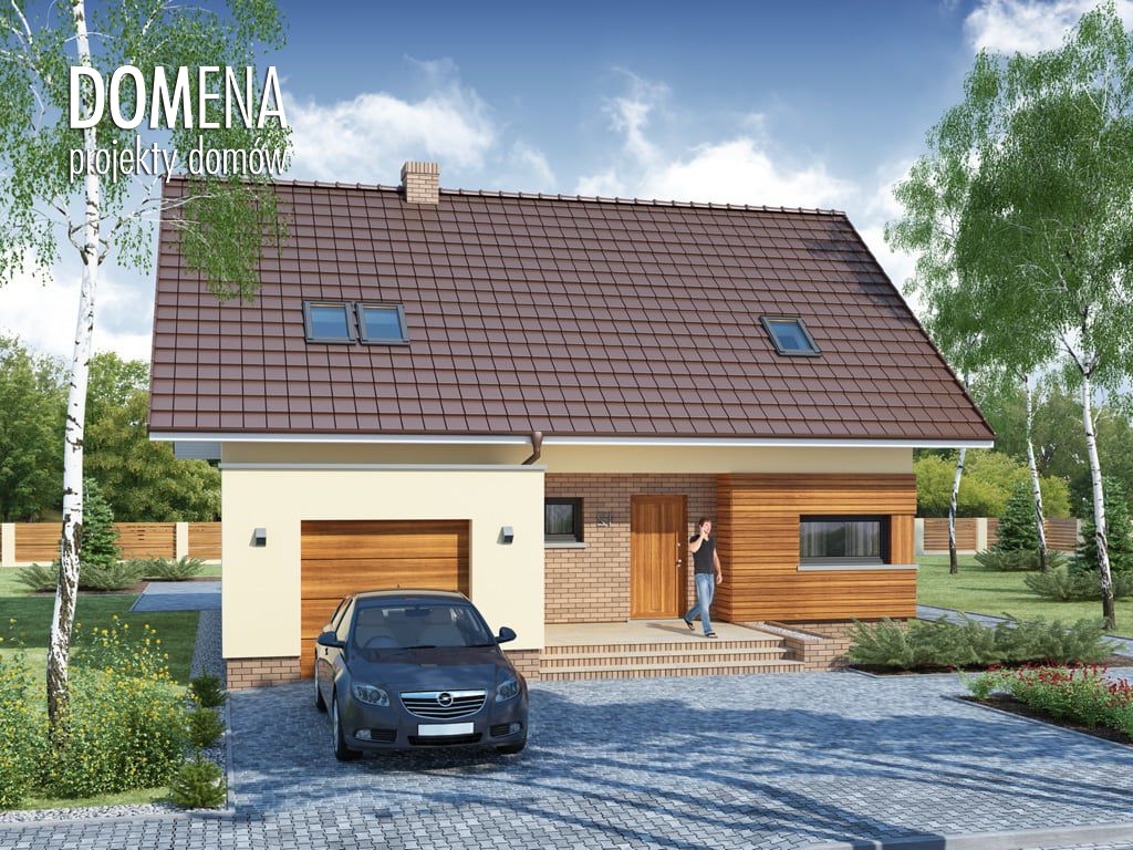 budowa domu Pandora PS (Odbicie lustrzane) - New-House