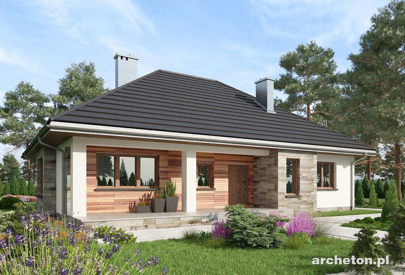 budowa domu Regina Rex (odbicie lustrzane) - New-House