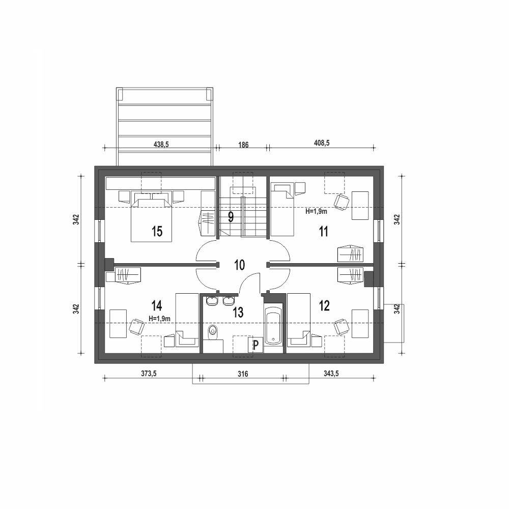 Eco 5 bez garażu [B] - miniatura 9