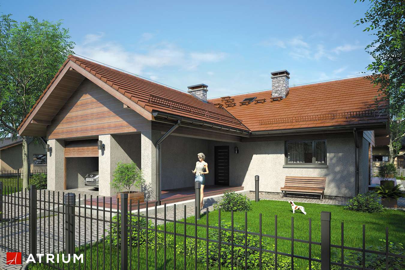 budowa domu Winston VII (odbicie lustrzane) - New-House