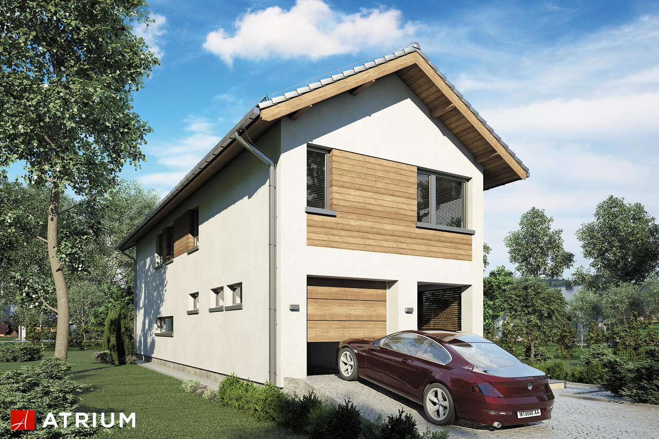 budowa domu Orlando odbicie lustrzane - New-House