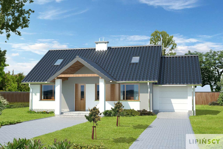 Budowa domu Lwów II LMB20a (odbicie lustrzane) z New-House