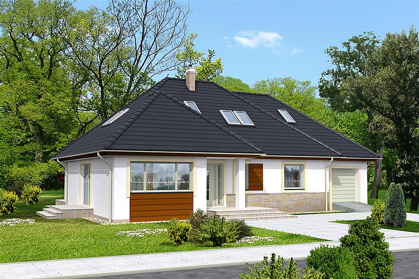 budowa domu Volterra DCP296 - New-House