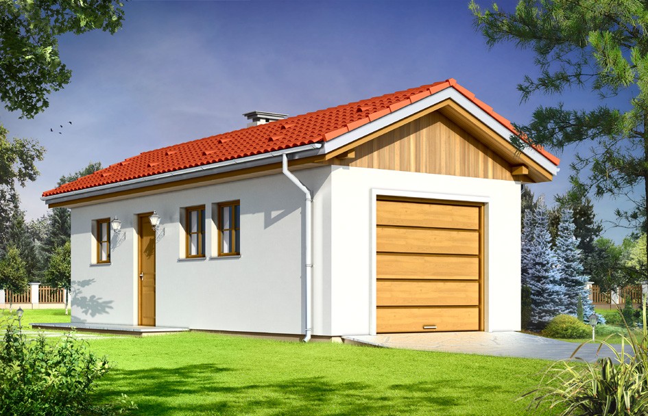 budowa garaż BG06 z new house