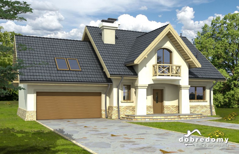 budowa domu Fobos II odbicie lustrzane - New-House