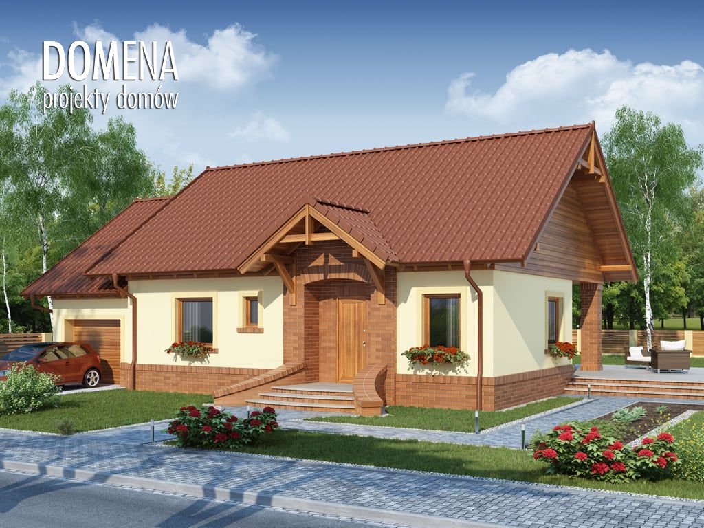 budowa domu Eliasz PS (Odbicie lustrzane) - New-House