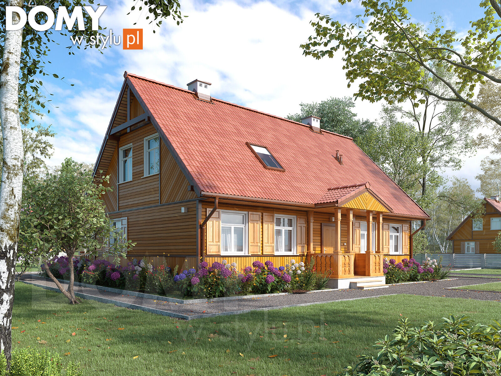 budowa domu Szpak dr-S (odbicie lustrzane) - New-House