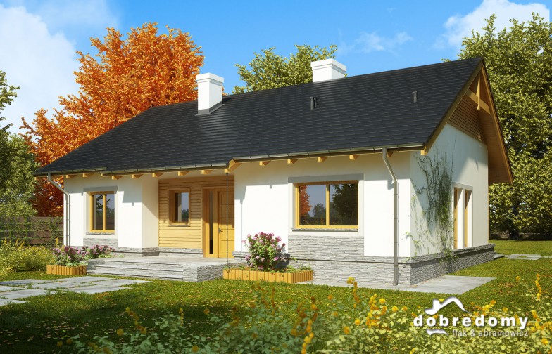 budowa domu Karina IV odbicie lustrzane- New-House