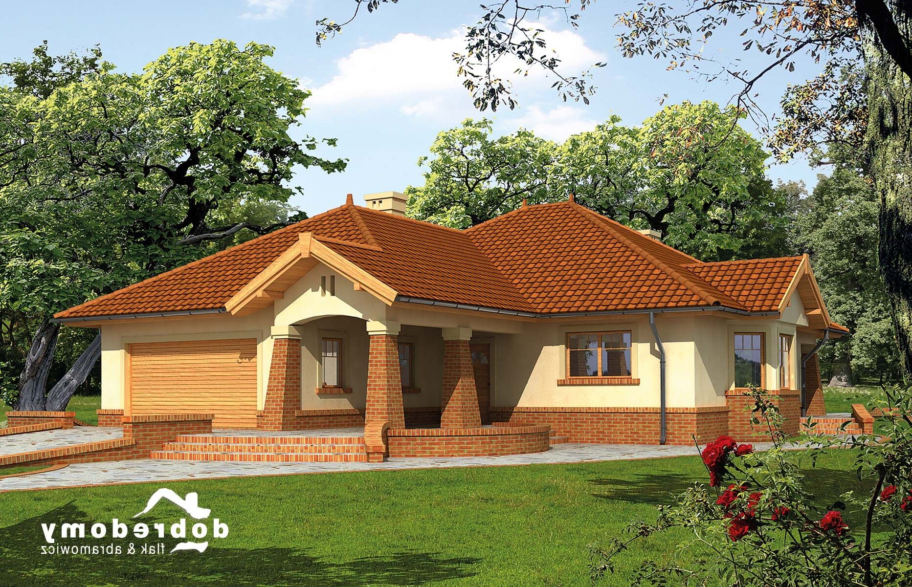 budowa domu Afrodyta (odbicie lustrzane) - New-House