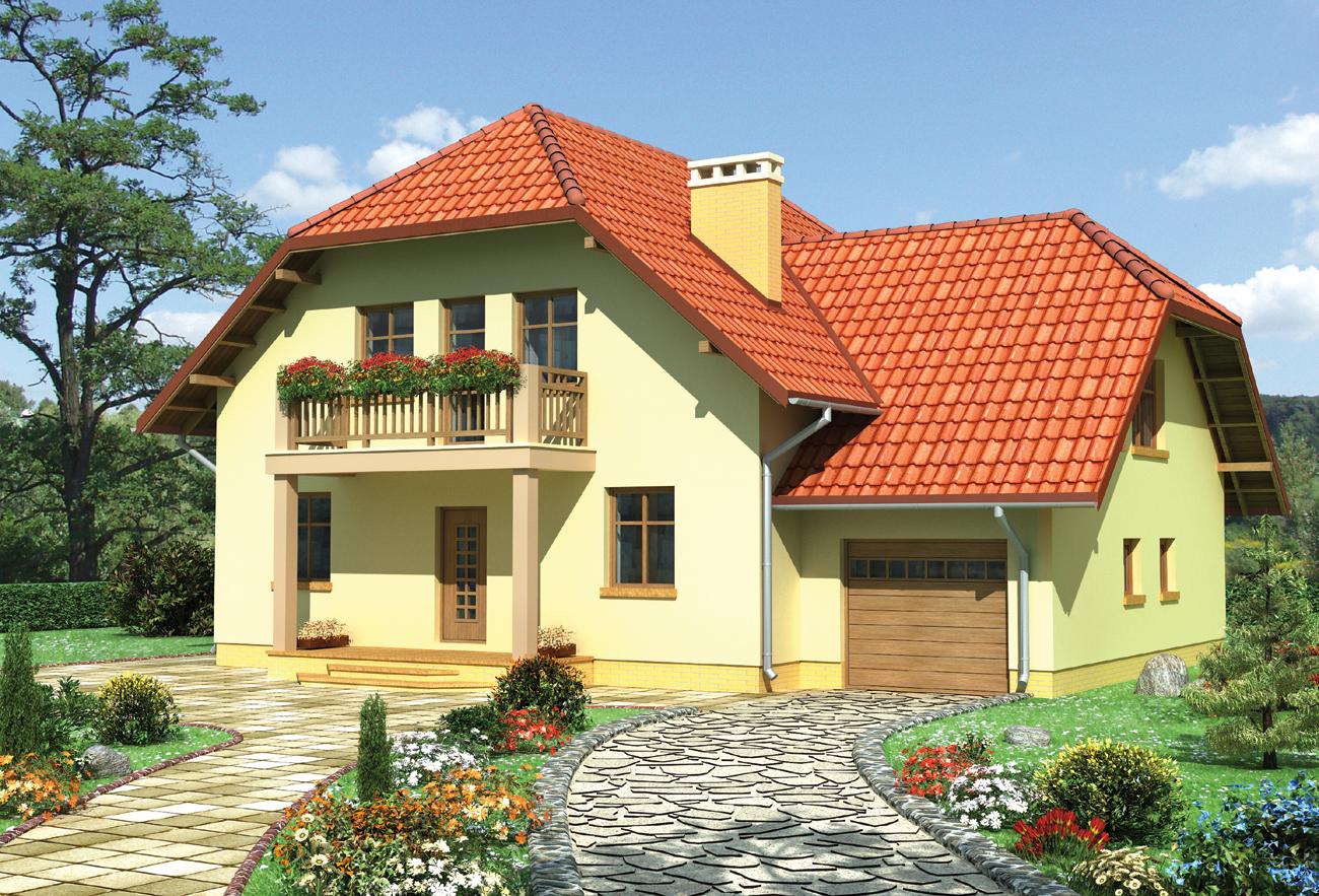 budowa domu Szymon-2 (odbicie lustrzane) - New-House