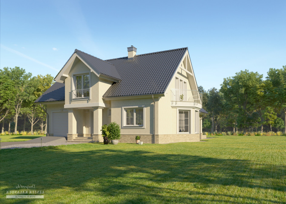 Budowa domu LK&871 (odbicie lustrzane) z New-House
