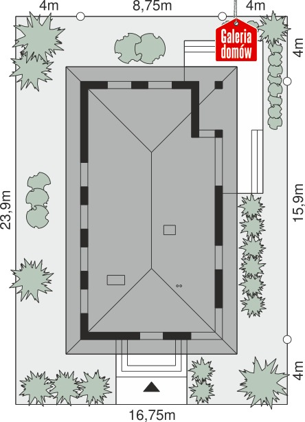 Dom przy Pastelowej 21 (odbicie lustrzane) - miniatura 3