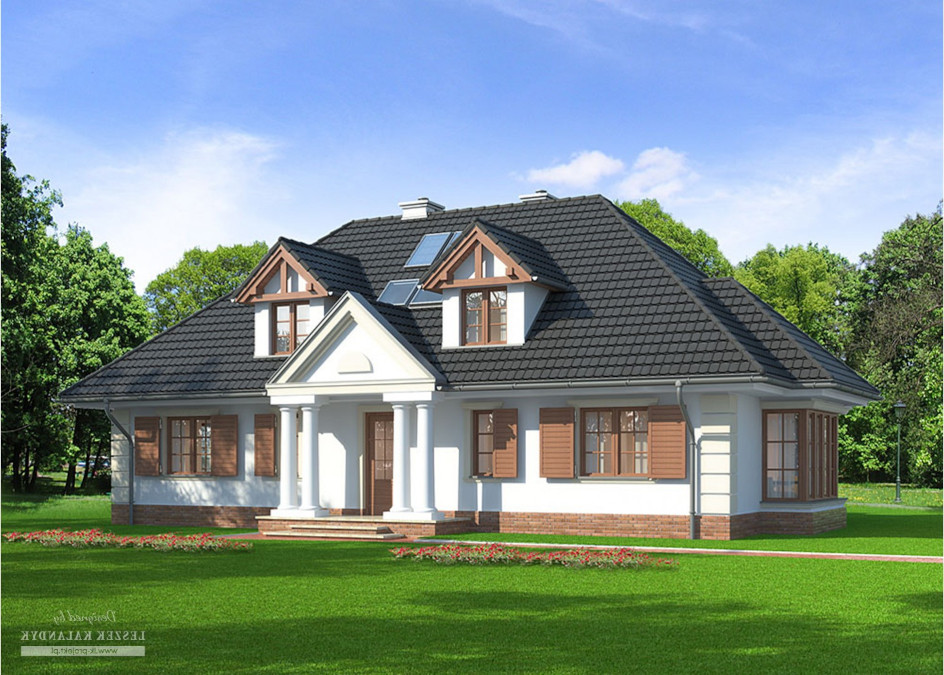 Budowa domu LK&748 (odbicie lustrzane) z New-House