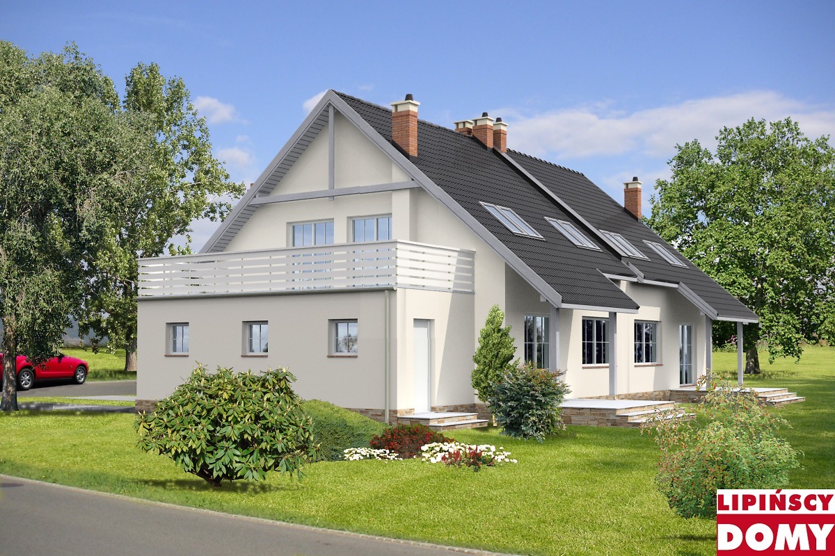 budowa domu Fargo II LMBL04a - New-House