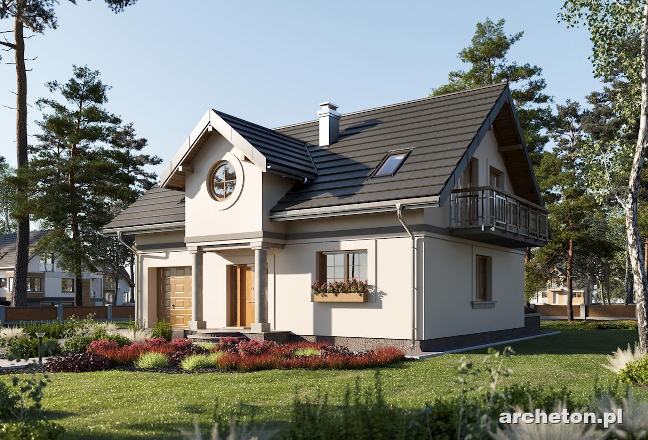 budowa domu Skarbek Mini (odbicie lustrzane) - New-House