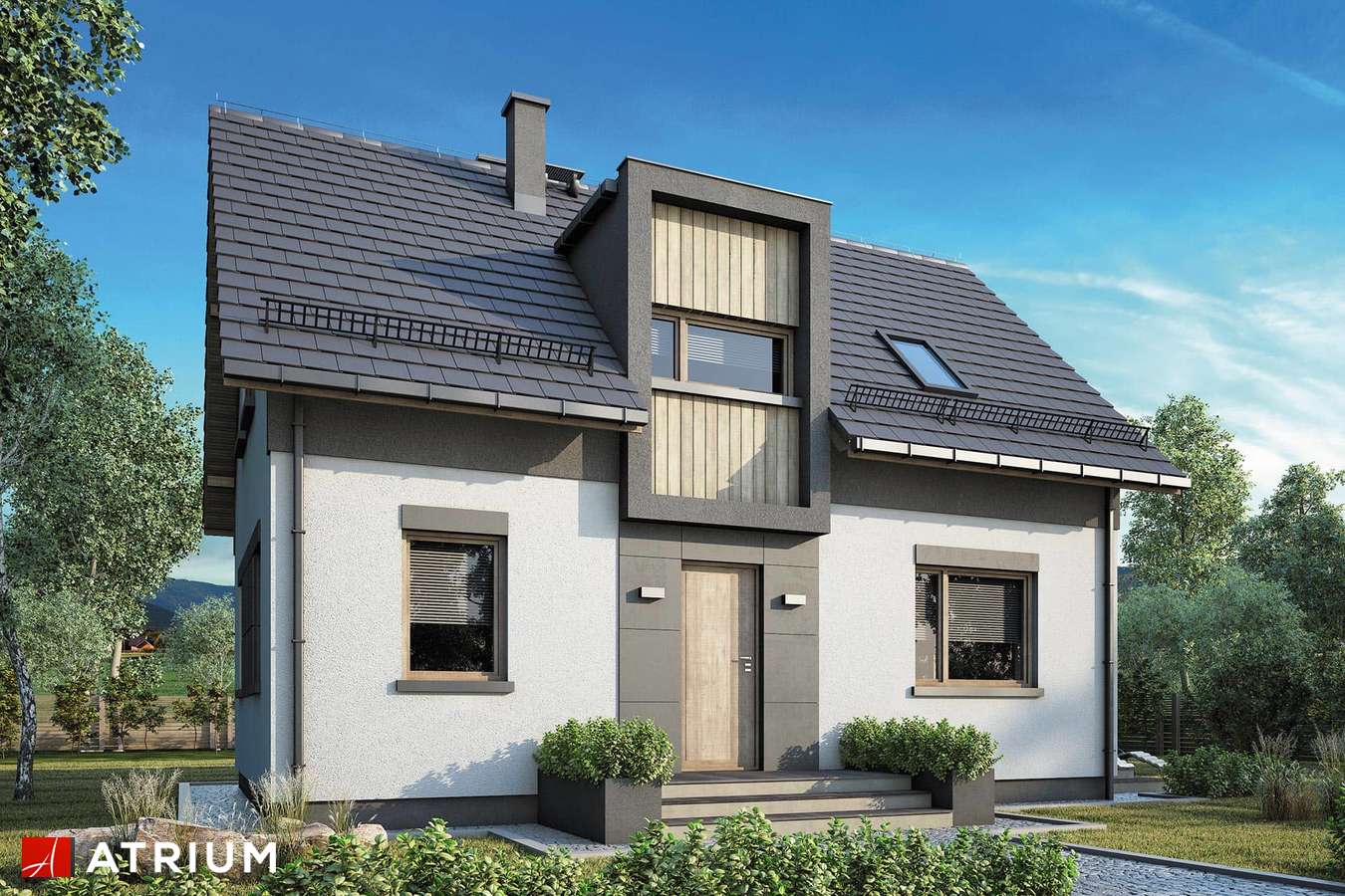 budowa domu Zakątek III (odbicie lustrzane) - New-House