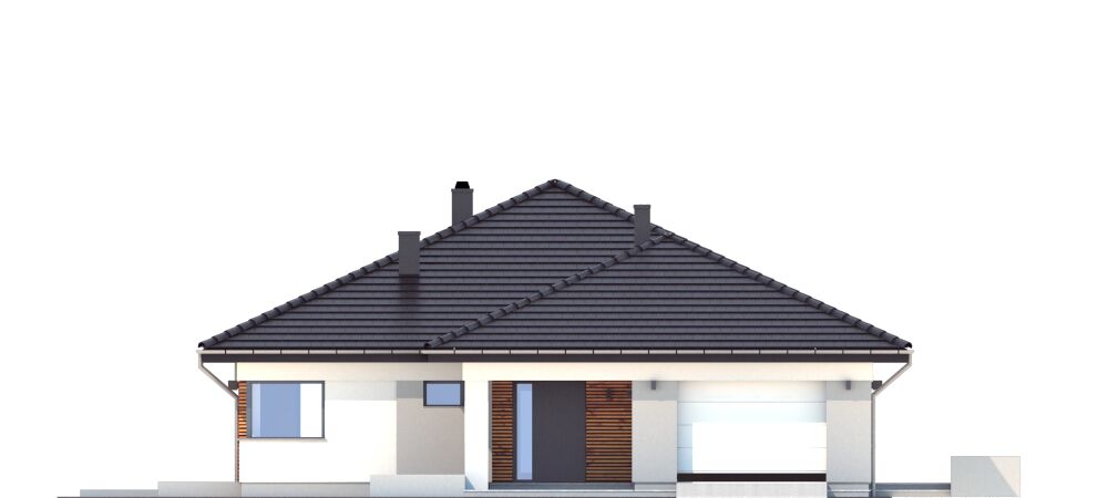 Klara IV z garażem 1-st. [A] (odbicie lustrzane) - miniatura 2