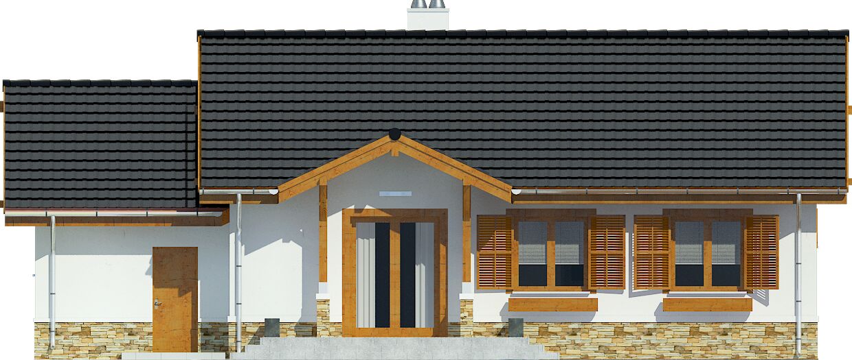 Ares z garażem 1-st. [A] (odbicie lustrzane) - miniatura 4