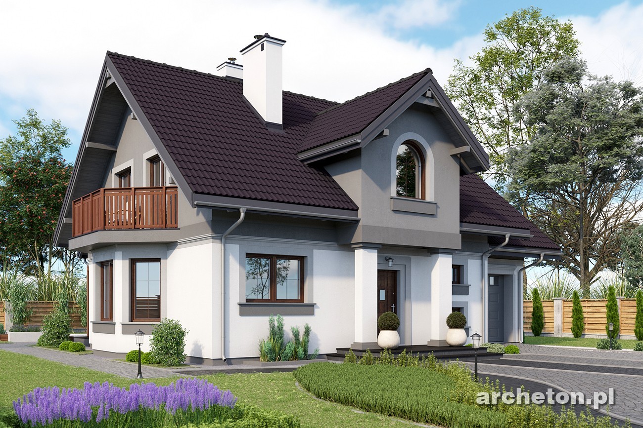 budowa domu Chaber Polo (odbicie lustrzane) - New-House