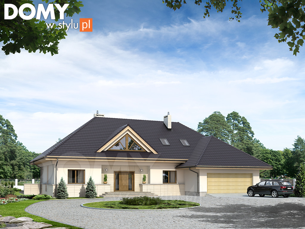 budowa domu Bazalt (Odbicie lustrzane) - New-House