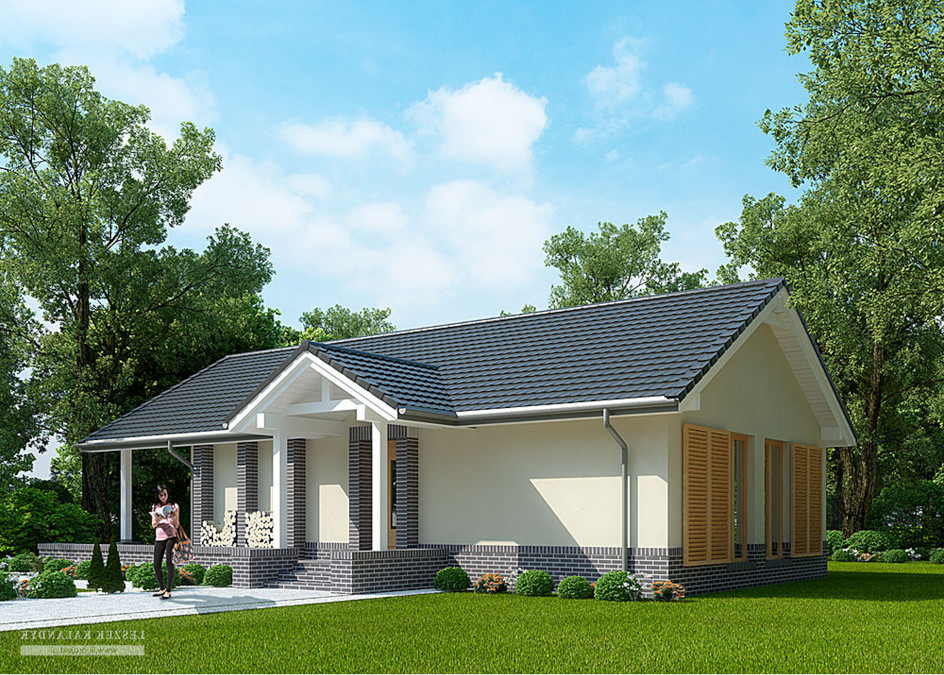 Budowa domu LK&930 (odbicie lustrzane) z New-House