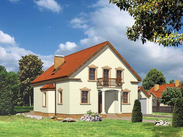 budowa domu WB-3406 - New-House