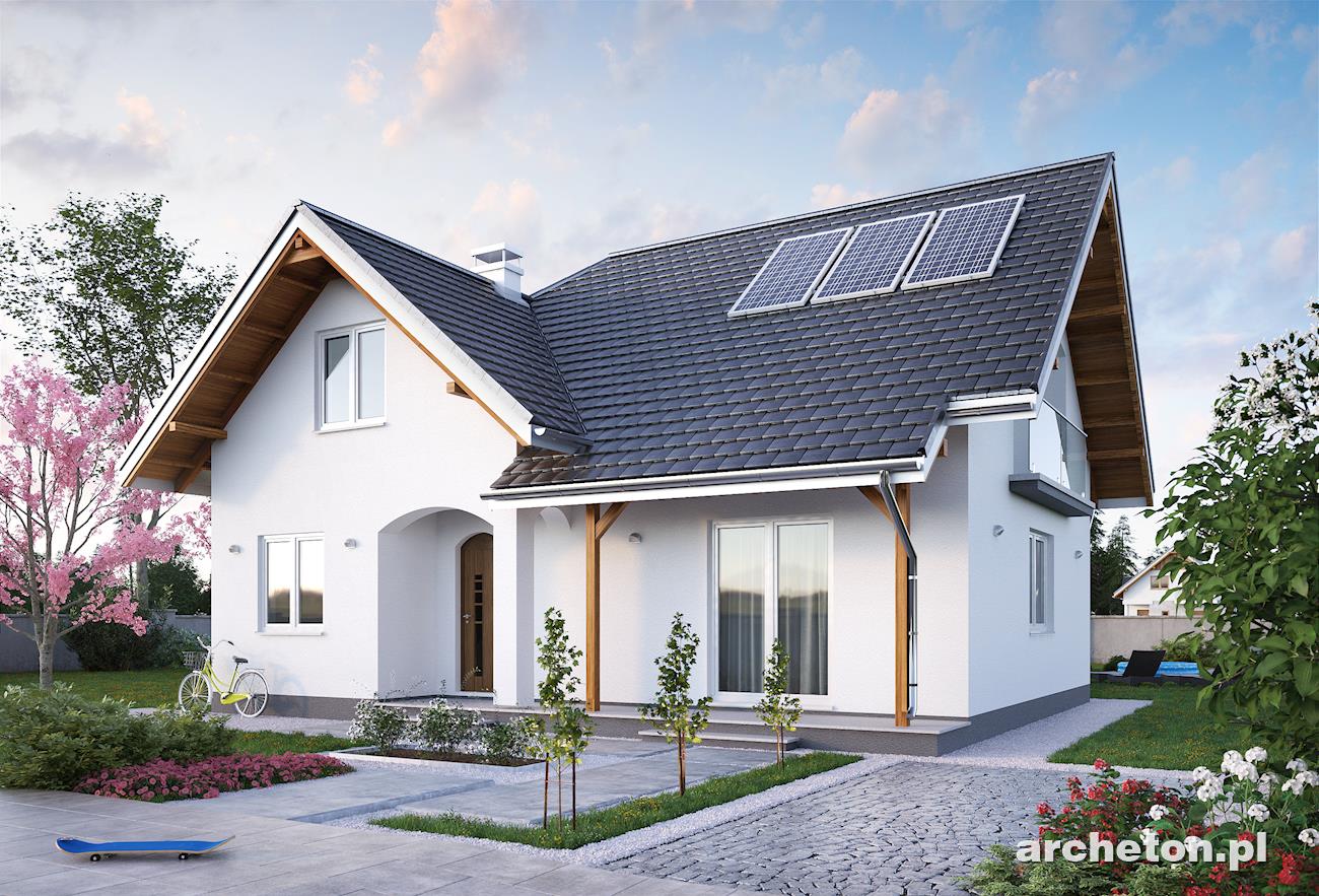 budowa domu Karmel (odbicie lustrzane) - New-House