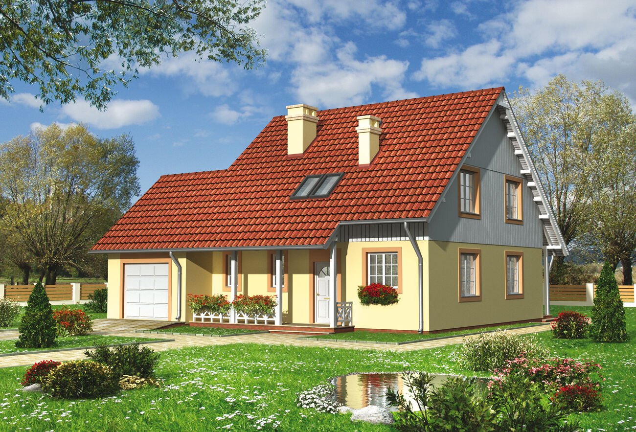 budowa domu Oktawian (odbicie lustrzane) - New-House