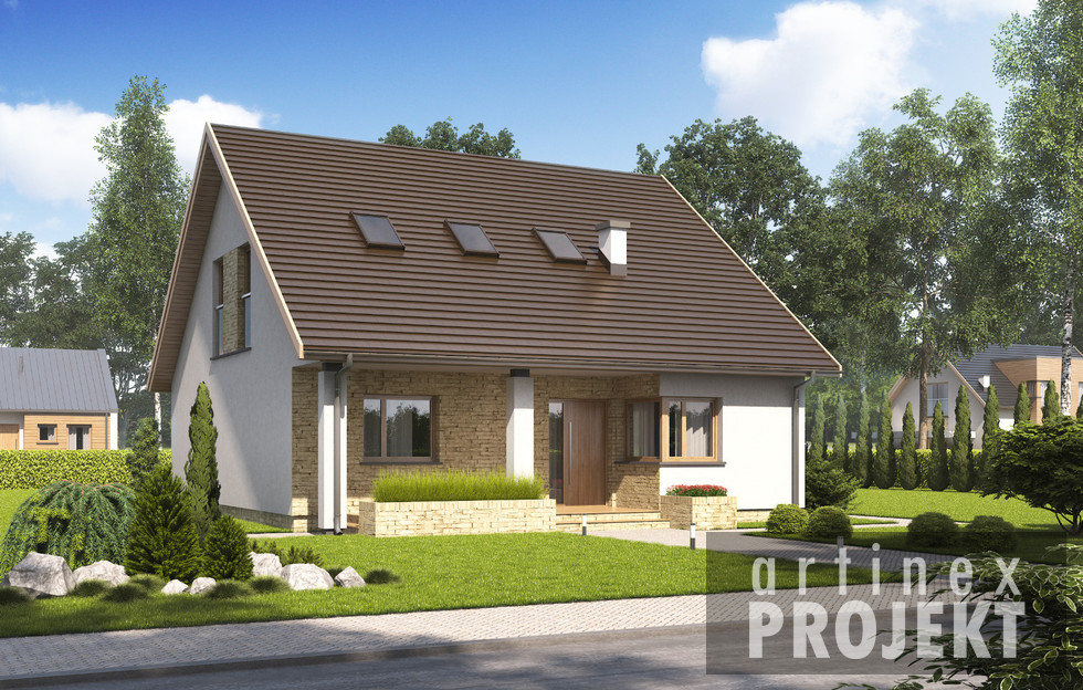 budowa domu- D128A - New-House