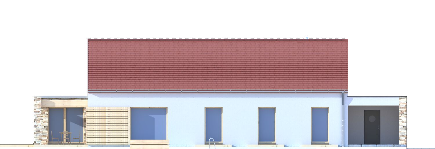 Ślęza z garażem 1-st. [A1] (odbicie lustrzane) - miniatura 4