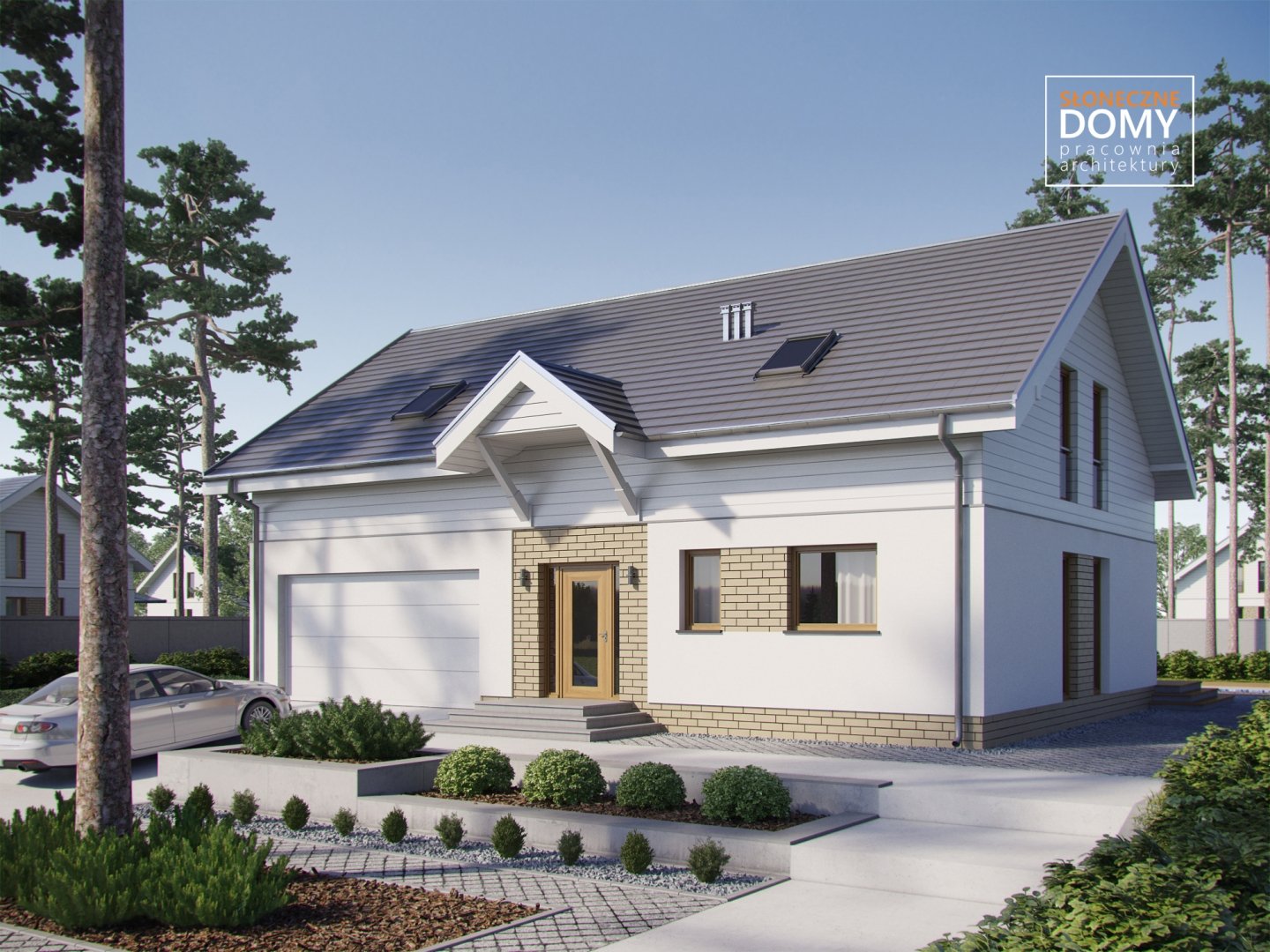 budowa domu - Sumatra A (odbicie lustrzane) - New-House