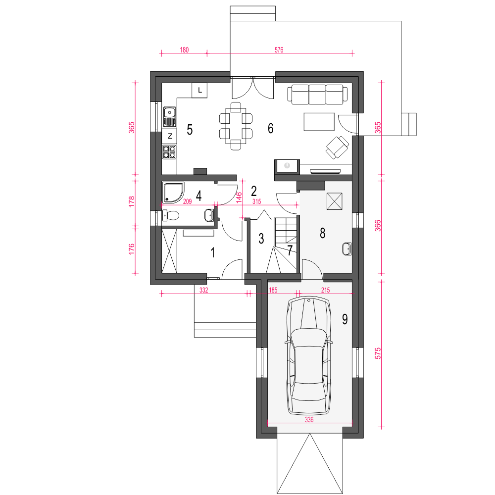 Egon z garażem 1-st. [A] - miniatura 8