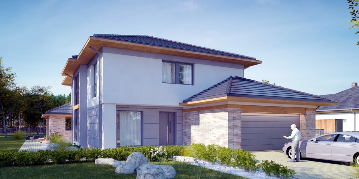 budowa domu Certus I G2 (Odbicie lustrzane) - New-House