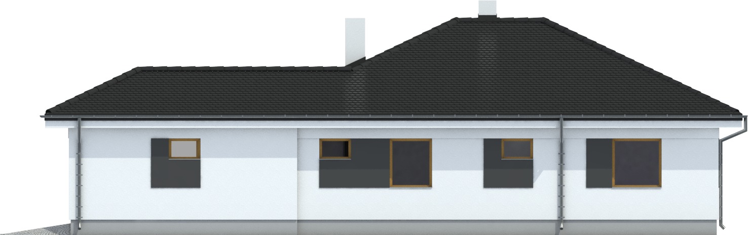 Bogna II z garażem 1-st. [A] (odbicie lustrzane) - miniatura 3
